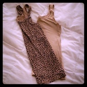 Leopard and Nude Tanks